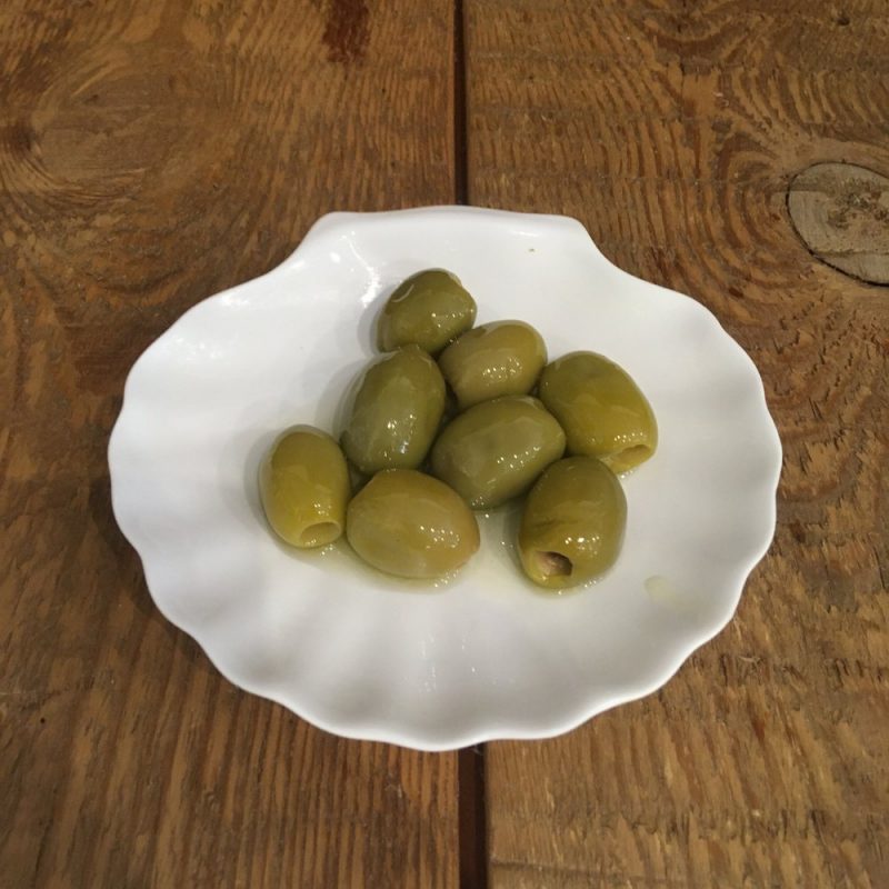 Green Colossal Olives per 100g