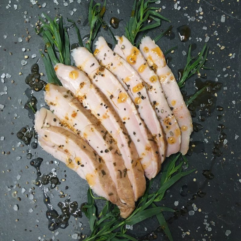 Hot Smoked chicken breast (frozen)