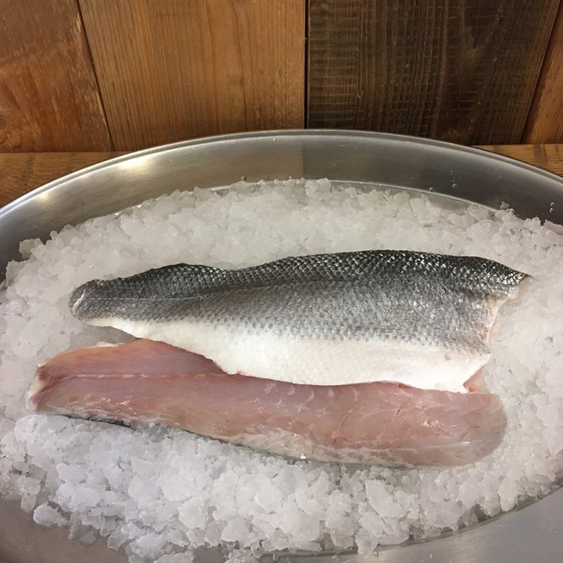 Farmed Bass fillet approx 150g