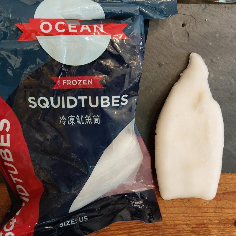 Frozen Squid tubes per kg