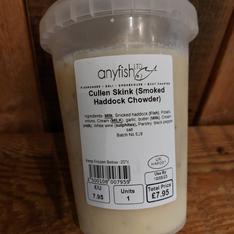 Cullen Skink Soup. Serves 2